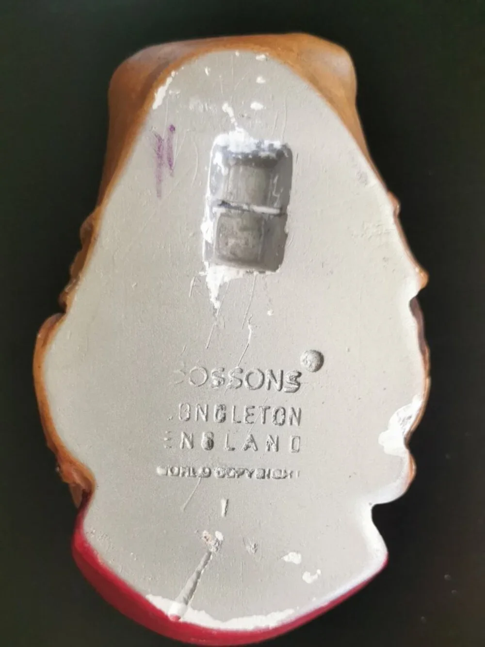 VRG 1969 Bossons‎ Chalkware Head PADDY England Made Collectible Wall Decor